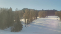 Dojezd hlavní sjezdovky