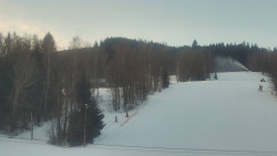 Dojezd hlavní sjezdovky