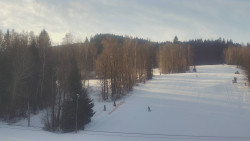 Dojezd hlavní sjezdovky