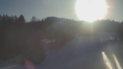 Dojezd hlavní sjezdovky