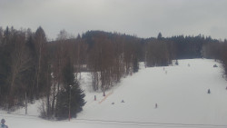 Dojezd hlavní sjezdovky