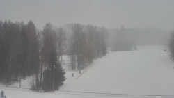 Dojezd hlavní sjezdovky