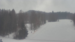 Dojezd hlavní sjezdovky