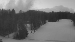 Dojezd hlavní sjezdovky