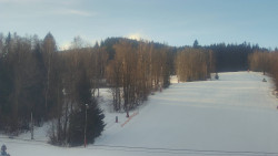 Dojezd hlavní sjezdovky