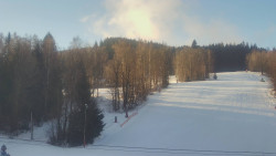 Dojezd hlavní sjezdovky