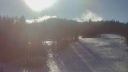 Dojezd hlavní sjezdovky