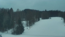 Dojezd hlavní sjezdovky