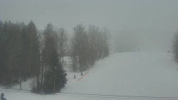 Dojezd hlavní sjezdovky