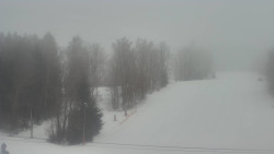 Dojezd hlavní sjezdovky