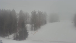 Dojezd hlavní sjezdovky