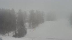 Dojezd hlavní sjezdovky