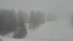 Dojezd hlavní sjezdovky