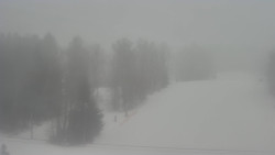 Dojezd hlavní sjezdovky