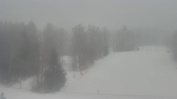 Dojezd hlavní sjezdovky