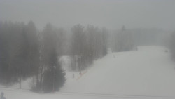 Dojezd hlavní sjezdovky