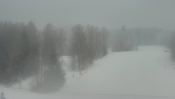 Dojezd hlavní sjezdovky