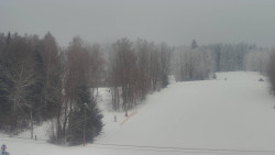 Dojezd hlavní sjezdovky