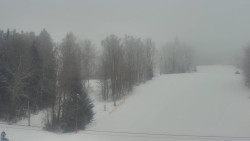 Dojezd hlavní sjezdovky