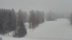 Dojezd hlavní sjezdovky