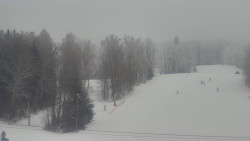 Dojezd hlavní sjezdovky