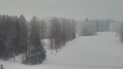 Dojezd hlavní sjezdovky