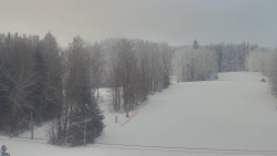 Dojezd hlavní sjezdovky