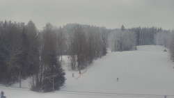 Dojezd hlavní sjezdovky