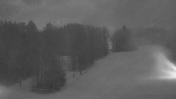 Dojezd hlavní sjezdovky