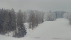 Dojezd hlavní sjezdovky