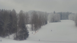 Dojezd hlavní sjezdovky