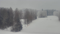 Dojezd hlavní sjezdovky