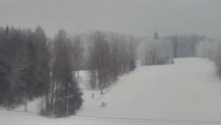 Dojezd hlavní sjezdovky