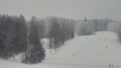 Dojezd hlavní sjezdovky