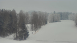 Dojezd hlavní sjezdovky