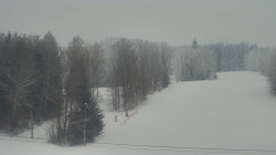 Dojezd hlavní sjezdovky