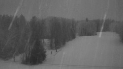 Dojezd hlavní sjezdovky