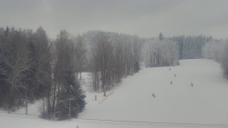 Dojezd hlavní sjezdovky