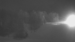 Dojezd hlavní sjezdovky