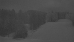 Dojezd hlavní sjezdovky