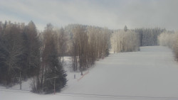 Dojezd hlavní sjezdovky