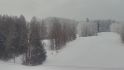 Dojezd hlavní sjezdovky