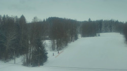 Dojezd hlavní sjezdovky