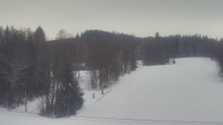 Dojezd hlavní sjezdovky