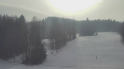 Dojezd hlavní sjezdovky