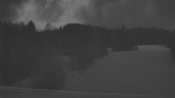 Dojezd hlavní sjezdovky