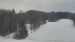 Dojezd hlavní sjezdovky