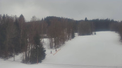 Dojezd hlavní sjezdovky