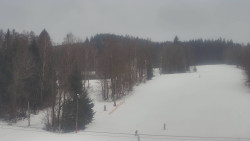 Dojezd hlavní sjezdovky