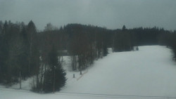 Dojezd hlavní sjezdovky